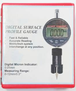 BALRAMA Digital Micron Indicator Digital Surface Profile Gauge Roughness Tester Height Gauge