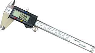 ADAWAT Aerospace Digital Vernier Caliper (6 inch) Economy range Metric or Imperial Dual Reading Fine Adistment Roller Hardened Stainless Steel Digital Caliper