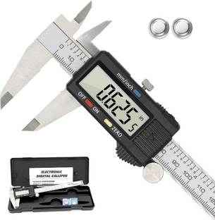 GoodsBazaar 0–150 mm/0–6 inch Metric/Imperial Dual Reading Electronic Aerospace Vernier Caliper