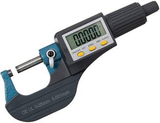 sdenterprises Digital Outside Micrometer Screw Gauge 0-25mm With Lcd Display & Carry Case Ideal For Accurate Measuring Dimensions In Inches Digital Caliper