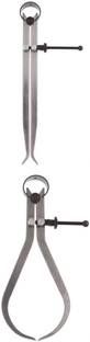 STAR TOOLLS Spring Caliper Set 2 Pieces – Inside & Outside 6” INCH / 150 MM – Measuring Tool Outside Caliper
