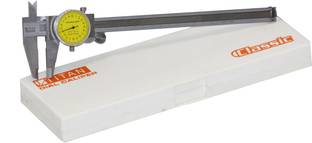 Digital Craft Titan Classic 8 "0-200mm / 0.02 Shock-proof Stainless Steel Dial Vernier Caliper Meter Measurement Tool Measuring Tool Dial Caliper