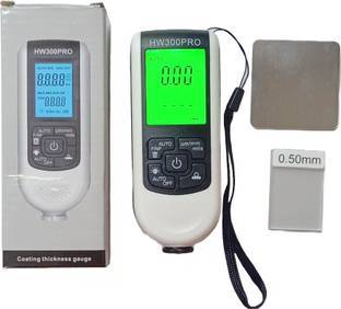 BALRAMA Digital Coating Thickness Gauge Automobile Car Paint Detector Coating Meter for Measuring Thickness of the Plated and Coated Sheet on Metal Non-magnetic Engineer's Precision Level