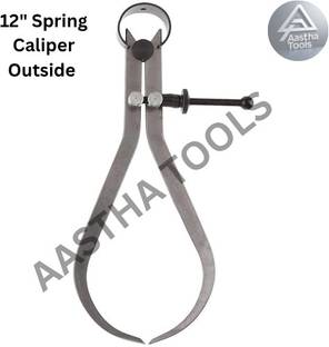 AASTHA TOOLS Spring Caliper – Outside 12” INCH / 300 MM – Measuring Tool Joint Calipers Outside Caliper