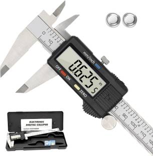 BALRAMA 150mm 6 inch Digital Caliper Precise Measuring Tool Electronic Vernier Caliper Micrometer Screw Gauge