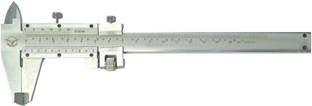 Divinext 6" 0-150mm Mechanical Manual 6 Inch Aerospace Vernier Caliper Micrometer Stainless Steel Vernier 6" Precision Measurement Tool Outside/Inside/Depth/Step Vernier Caliper