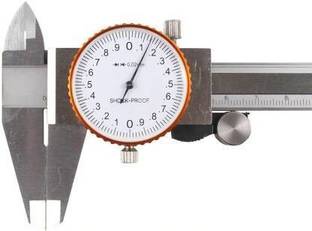 Digital Craft Caliper Mechanical Depth Gauge Micrometer 6" 0-150mm/0.02 Dial Caliper Dial Caliper