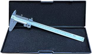 ADAWAT Stainless Steel Manual Vernier Caliper 200mm (8 Inch) Vernier Caliper with Storage Box Case Vernier Caliper