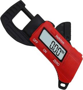 High Q DIGITAL THICKNESS GAUGE 0-12MM RANGE 0-12mm Lightweight Portable Digital Display Thickness Gauge Caliper Meter Digital Caliper
