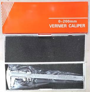 Lubaba Aerospace Vernier Caliper With Fine Adjustment, 0-200mm/0-8". Vernier Caliper