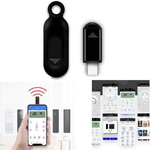 GetZget Mobile Infrared Controller For Air Conditioner/TV/DTH/DVD/STB (Type-C)  Camera Remote Control