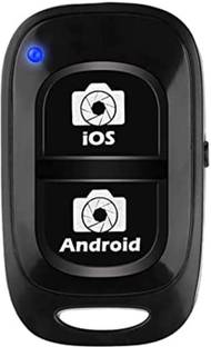 toiphy Bluetooth Shutter Remote Control Button Self-Timer Long Distance Camera Remote  Camera Remote Control