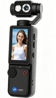 Maizic Smarthome Q8 4K Vlogging Camera for YouTube | 180° Rotating Lens, 2.0" HD Display Camcorder