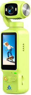 Grousale Vlogging camera Q10 4K Vlogging Camera with 64MP Photos, 180° Rotating Body for Travel & Vlog...