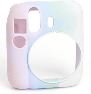 Zikkon Instax Mini 12 Shallow Rainbow Silicone Protective Camera Case  Camera Bag