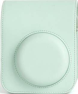 Zenko Instax Mini 12 Mint Green Protective Camera Case PU Leather Carrying Bag case pouch  Camera Bag