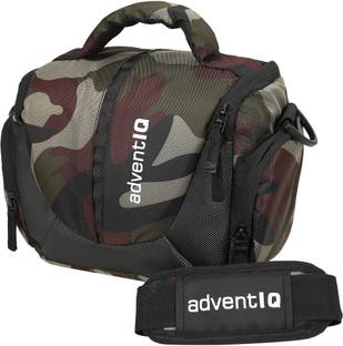 AdventIQ Compact Captura Pro DSLR/SLR Camera Bag-BNP 0297 (Camouflage Print-Blk Clr)  Camera Bag