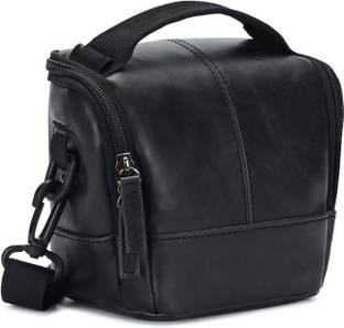 Style Homez CAM-GO 1.0, Universal Compact Anti-Shock Single PU Leather with Shoulder Detachable Strap,  Camera Bag