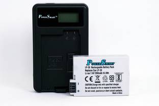 Power Smart LP-E8 Battery and Smart LCD Display Single USB Charger for Canon EOS 650D, 700D  Camera Battery Charger