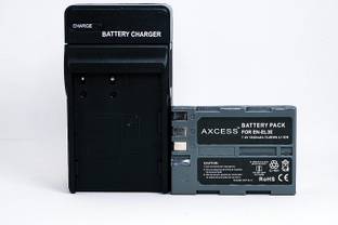 Axcess EN-EL3E Battery + EN-EL3E Charger Compatible For Nikon D90, D300, D300S, D700  Camera Battery Charger
