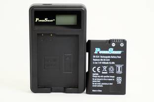 Power Smart Battery and USB LCD Charger for Nikon EN-EL14 Nikon EN-EL14a and Nikon Df D5600  Camera Battery Charger