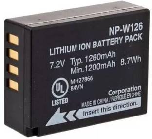 DIGICLIMBER NP-W126 Rechargeable pack compatible for Fujifilm camera Battery (Black)  Camera Battery C...