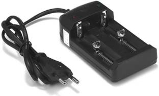 UNIXAA Double Slot With LED Indicator Light Universal Portable Lithium-ion Rechargeable  Camera Battery Charger