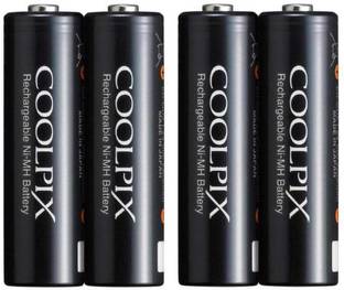 DIGICLIMBER EN-MH2-B4 Ni-MH 2300mAh AA Rechargeable Batteries Set of 4 - Retail Packaging  Camera Battery Charger