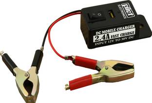 Indeed DC Fast Mobile Charger 2.4A  Camera Battery Charger
