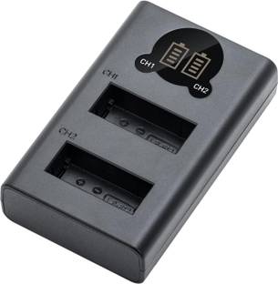 DIGICLIMBER LPE-12 Dual Fast USB type 'c'  Camera Battery Charger