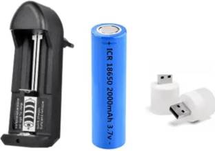 eronic LITHIUM BATTERY CHARGER 1 PCS WITH 2 PCS USB BULB FREE  Camera Battery Charger