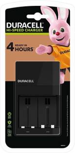 DURACELL 2AA 1300 mah and 2AAA 750 mah ( Batteries not included )  Camera Battery Charger