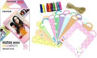 FUJIFILM Instax Mini Macaron Film With Rabbit Design Hanging Paper Bunting Film Roll