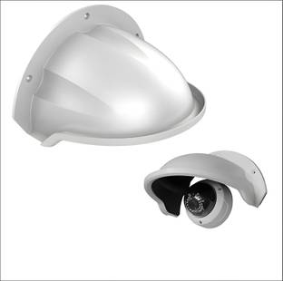 ELLOZIA CCTV Camera Outdoor Universal Sun, Rain, Dust, Shade Cover - 1Pcs White Camera Housing
