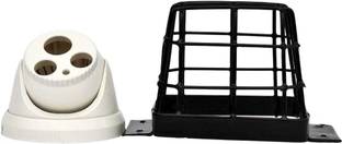ICON CREATION Metal CCTV Cage Protection Jaali for Bullet Camera Mount Indoor / Outdoor Camera Housing