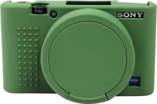 ELFOG Soft Silicone Protective Case for sony Cyber-Shot RX100 M VII Camera (Black) Camera Housing