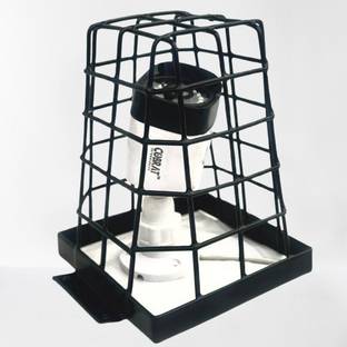 ICON CREATION Premium Cage Protection Straight (Jaali) for Security Mount Indoor / Outdoor Camera Housing