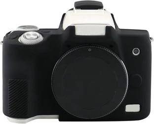 ELFOG Soft Silicone Protective Case For Canon EOS M50 Mark II / M50 II Camera (Black) Camera Housing