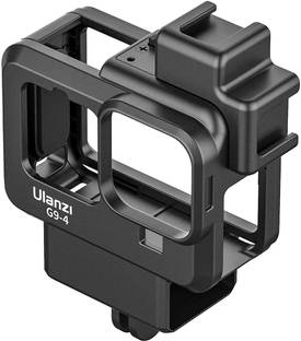 Hiffin Ulanzi G9-4 Go Pro 9, 10, 11 Plastic Camera Cage with 2 Cold Shoe Mount Camera Housing
