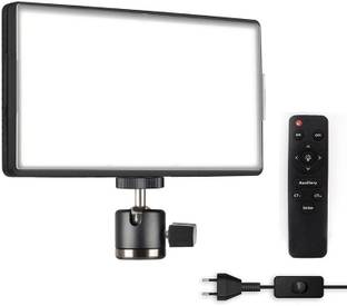 Exxelo LED Soft Light Panel Kit for Studio Photography, YouTube Shoot 3600 lx Camera LED Light