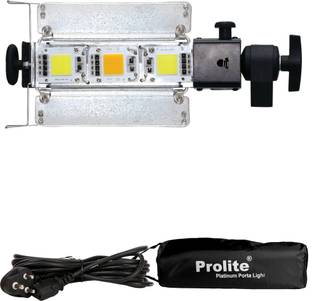 Prolite LED Porta Continuous Video Light (3 LED) (Natural Color Output) for Photography 6500 lx Camera LED Light
