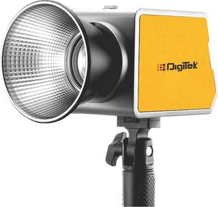 DIGITEK DCL-100 WBC RGB Combo Continuous LED Light with Mini Bowen Mount & Reflector 450 lx Camera LED Light