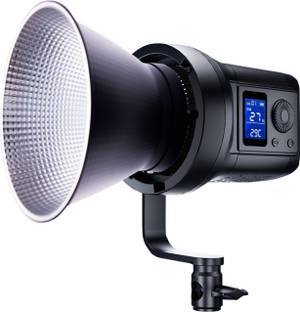 DIGITEK DCL-100WBC DC Combo Bi Color Continuous AC/DC LED Light with 18 CM Reflector 450 lx Camera LED Light