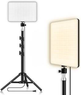 Hold up LED Video Soft Light Panel with Tripod Stand for Studio Photography 3400 lx Camera LED Light