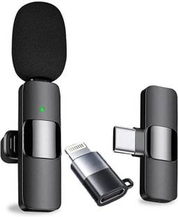 MGEdge Wireless K8 Mic, Mike for YouTube, Vlogging, Recording for Mobile #JustHere A1 Camera Microphone