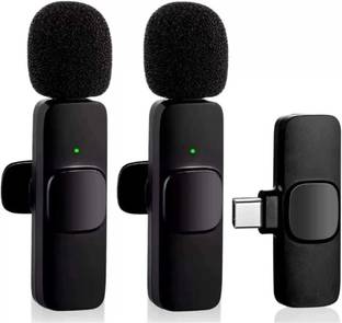 WIRKLICH K9 Dual Wireless for YouTube, Vlogging, Recording for Android & iPhone-* Camera Microphone