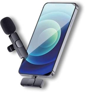 Fynzo K8 Wireless Plug And Play Type C Collar Mic Supported Only Android Camera Microphone