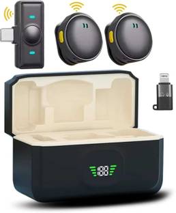 Orvik Q8 Wireless Lavalier Microphone For Iphone Android Mobile Phone Live Charging Camera Microphone