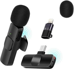 OSR Traders K8 BEST QUALITY TYPE C WIRELESS Microphone Plug & Play Mic for YouTube VIDEO Camera Microphone