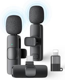 ELDORICH Wireless Bluetooth Collar Mic for Youtubers – Ideal Microphone Camera Microphone